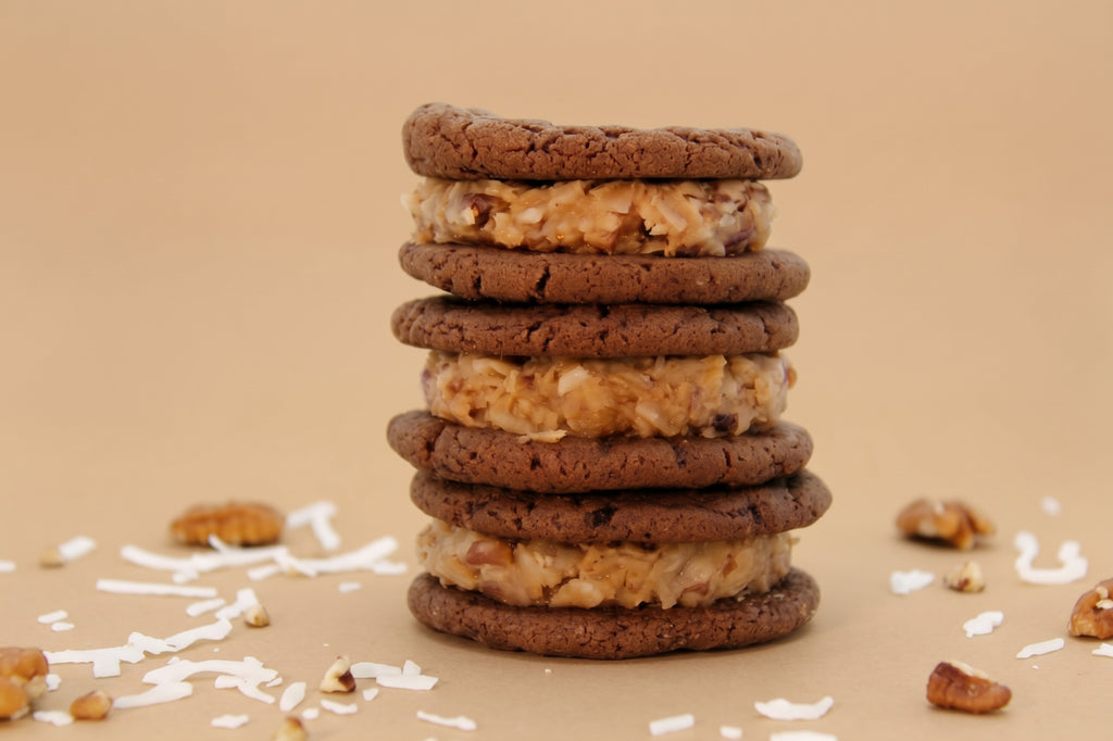German Chocolate Cookie Pie