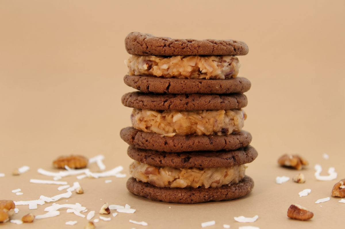 German Chocolate Cookie Pie